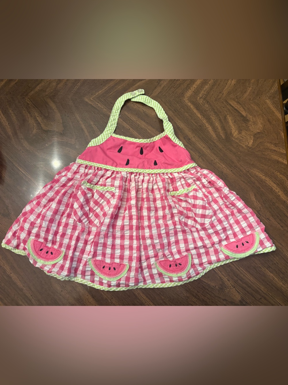 Y2K Watermelon Infant Sundress